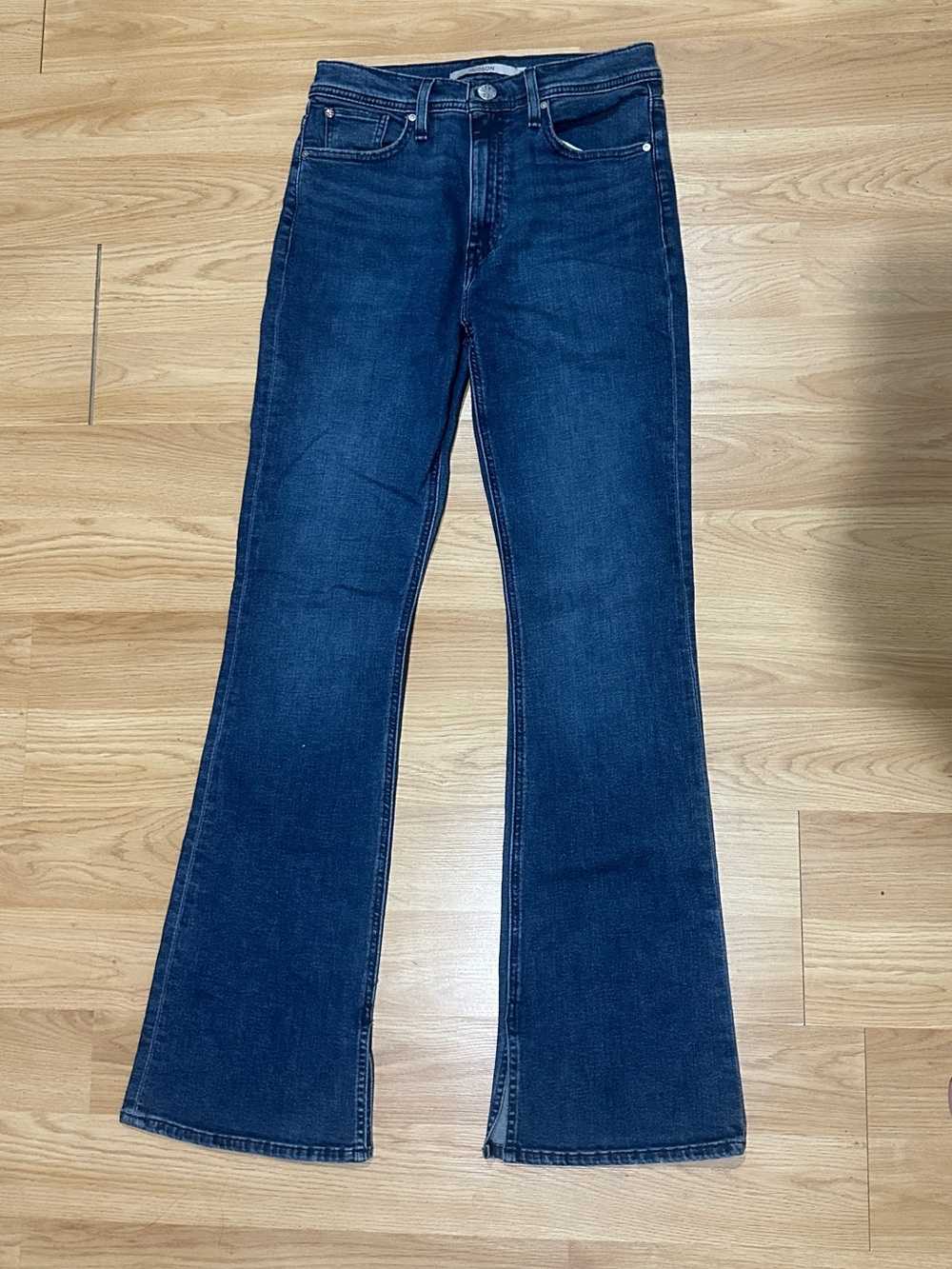 Hudson Jeans Olympia High-Rise Flare Jeans worn once!